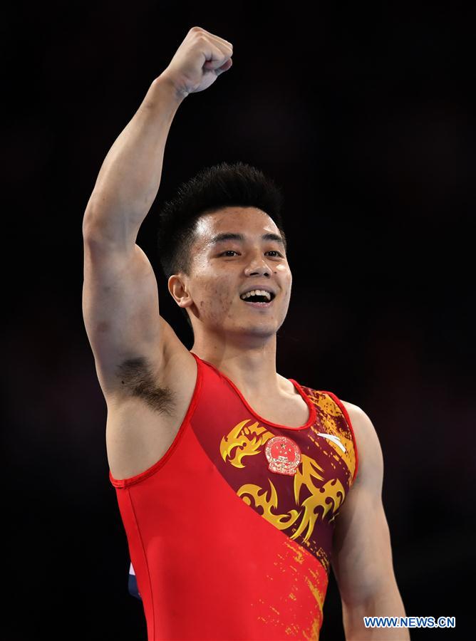 (SP)GERMANY-STUTTGART-FIG-ARTISTIC GYMNASTICS WORLD CHAMPIONSHIPS-INDIVIDUAL APPARATUS FINALS