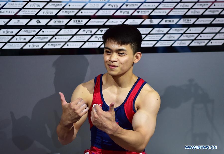 (SP)GERMANY-STUTTGART-FIG-ARTISTIC GYMNASTICS WORLD CHAMPIONSHIPS-INDIVIDUAL APPARATUS FINALS