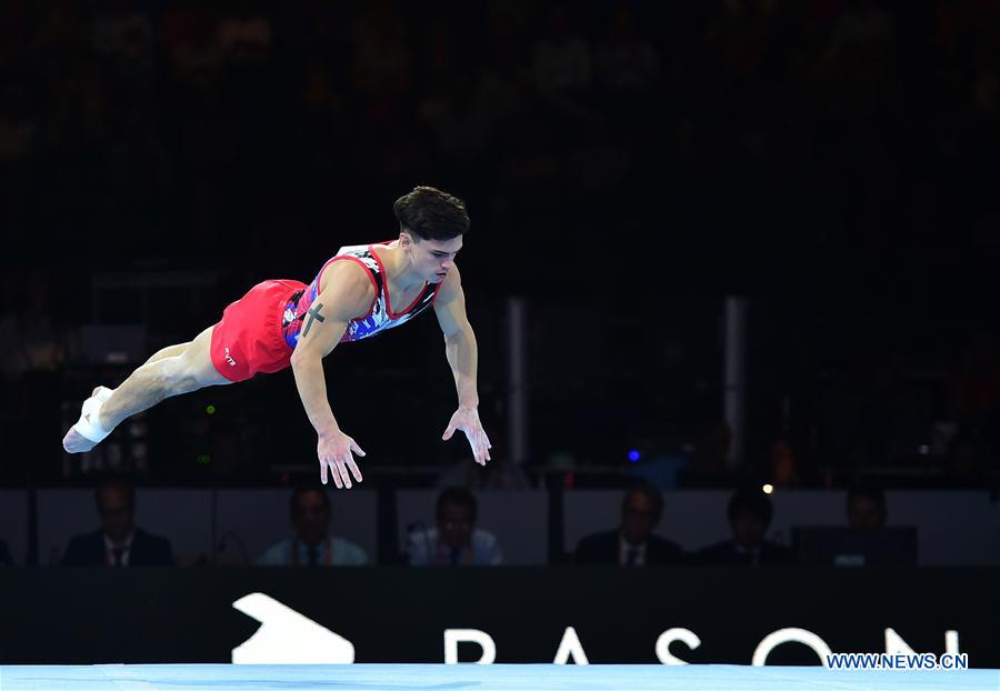 (SP)GERMANY-STUTTGART-FIG-ARTISTIC GYMNASTICS WORLD CHAMPIONSHIPS-INDIVIDUAL APPARATUS FINALS