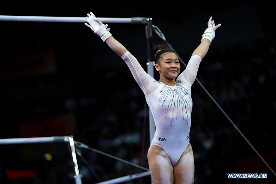 (SP) GERMANY-STUTTGART-FIG-ARTISTIC GYMNASTICS WORLD CHAMPIONSHIPS-APPARATUS FINALS
