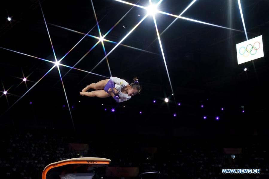 (SP)GERMANY-STUTTGART-FIG-ARTISTIC GYMNASTICS WORLD CHAMPIONSHIPS-INDIVIDUAL APPARATUS FINALS