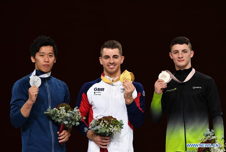 (SP)GERMANY-STUTTGART-FIG-ARTISTIC GYMNASTICS WORLD CHAMPIONSHIPS-INDIVIDUAL APPARATUS FINALS