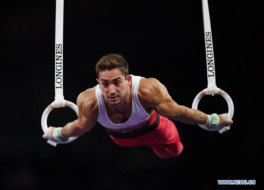 (SP)GERMANY-STUTTGART-FIG-ARTISTIC GYMNASTICS WORLD CHAMPIONSHIPS-INDIVIDUAL APPARATUS FINALS