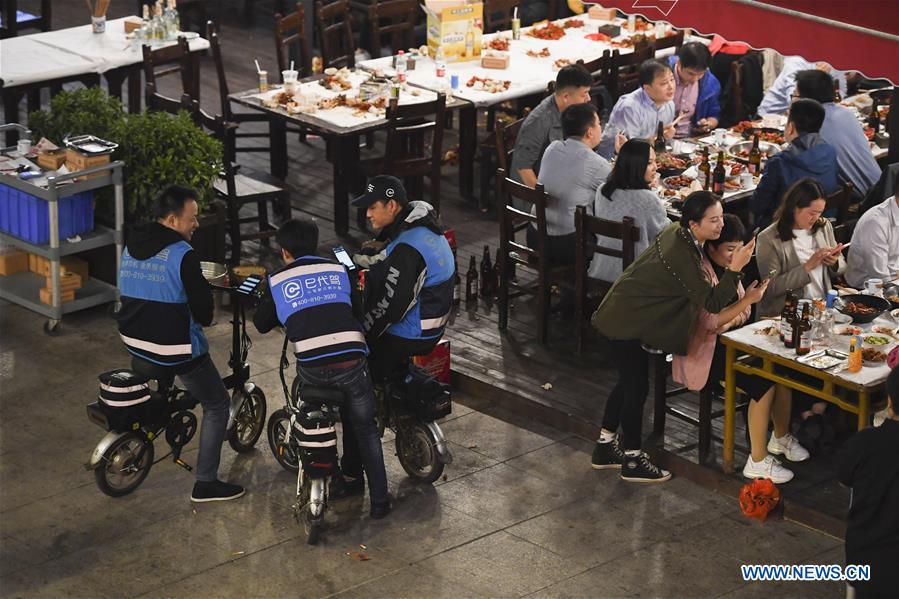 CHINA-HUNAN-CHANGSHA-NIGHTTIME ECONOMY (CN)