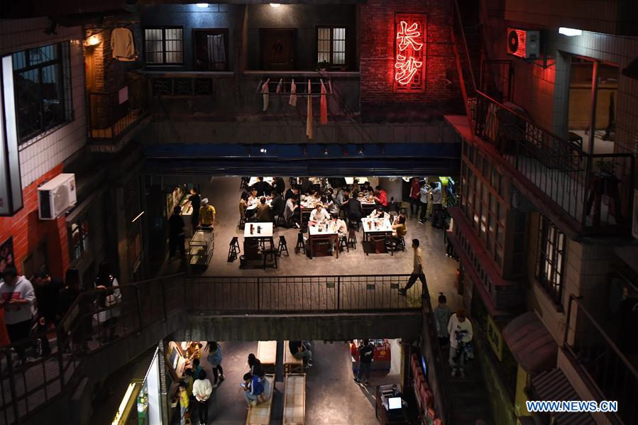 CHINA-HUNAN-CHANGSHA-NIGHTTIME ECONOMY (CN)