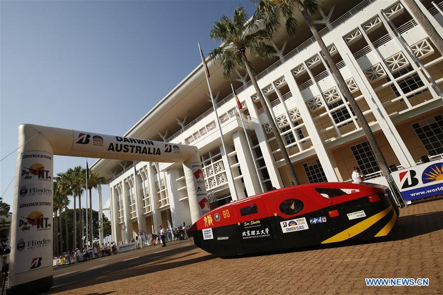 (SP)AUSTRALIA-DARWIN-MOTOSPORTS-WORLD SOLAR CHALLENGE