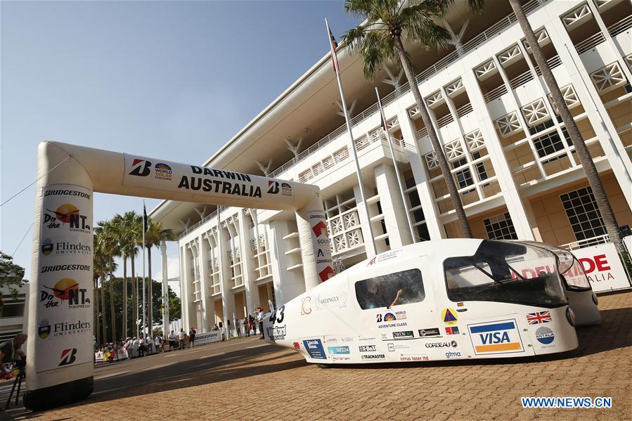 (SP)AUSTRALIA-DARWIN-MOTOSPORTS-WORLD SOLAR CHALLENGE