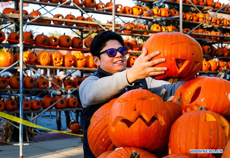 U.S.-ILLINOIS-HIGHWOOD-PUMPKIN-FESTIVAL