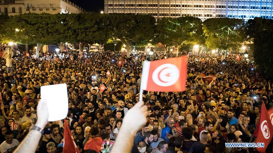 TUNISIA-TUNIS-PRESIDENTIAL ELECTION-KAIS SAIED