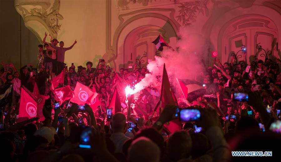 TUNISIA-TUNIS-PRESIDENTIAL ELECTION-KAIS SAIED