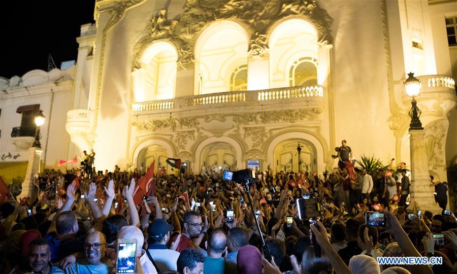 TUNISIA-TUNIS-PRESIDENTIAL ELECTION-KAIS SAIED