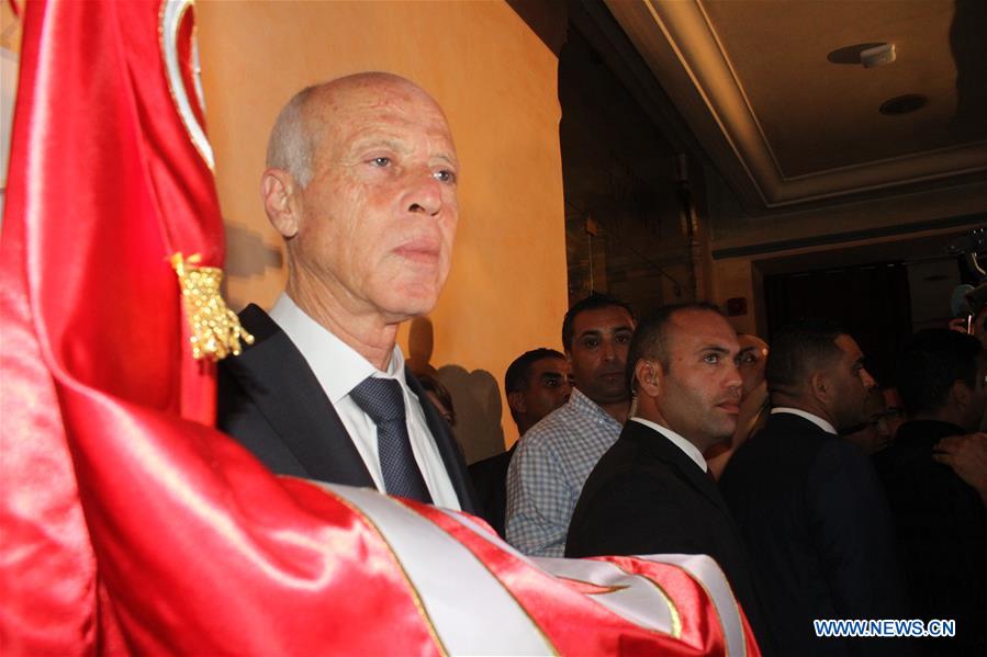 TUNISIA-TUNIS-PRESIDENTIAL ELECTION-KAIS SAIED