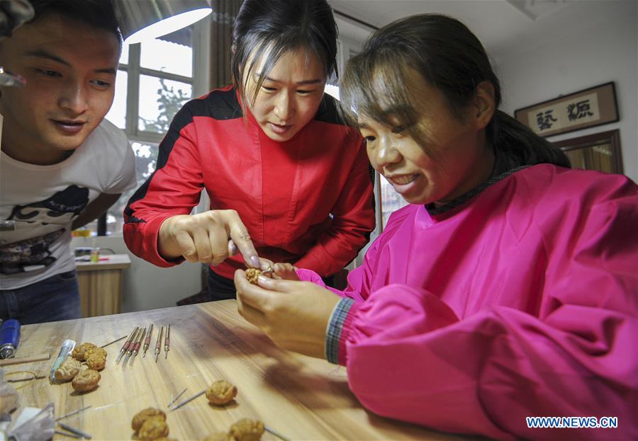 CHINA-HEBEI-FRUIT PIT-CARVING (CN)