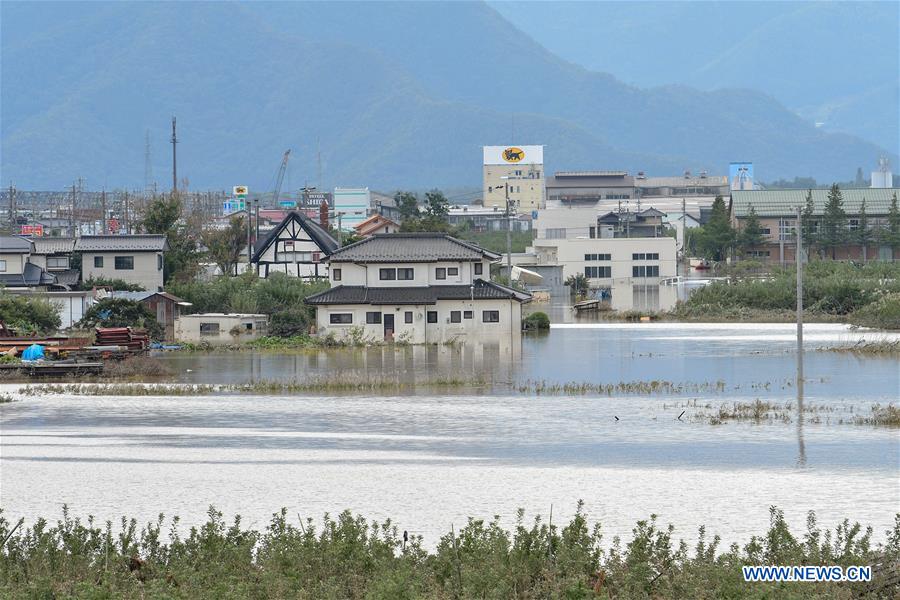 JAPAN-TYPHOON HAGIBIS-FLOOD