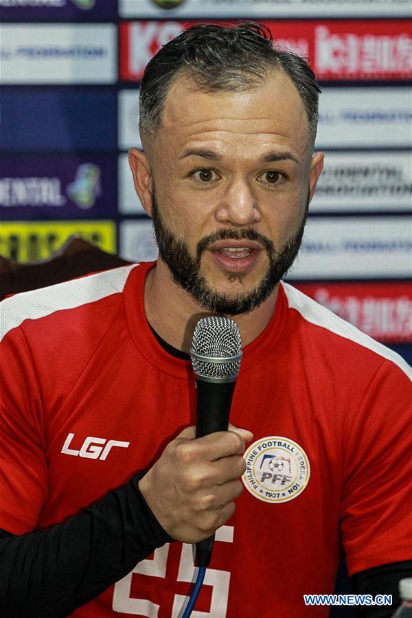 (SP)PHILIPPINES-BACOLOD-SOCCER-WORLD CUP QUALIFICATION-PRESS CONFERENCE