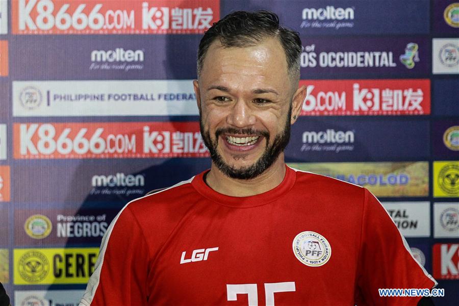 (SP)PHILIPPINES-BACOLOD-SOCCER-WORLD CUP QUALIFICATION-PRESS CONFERENCE