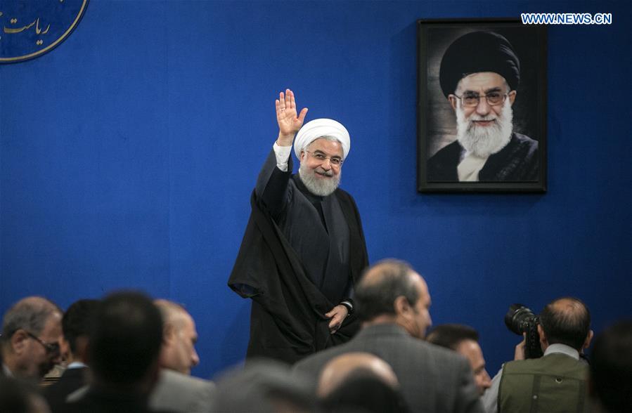 IRAN-TEHRAN-ROUHANI-PRESS CONFERENCE