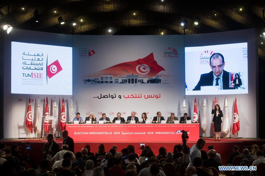 TUNISIA-TUNIS-PRESIDENTIAL ELECTION-KAIS SAIED-WINNING