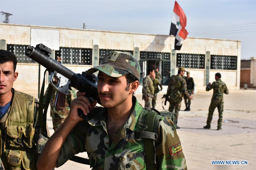 SYRIA-ARMY-MANBIJ