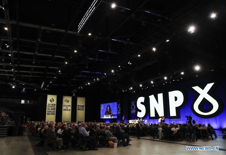 BRITAIN-ABERDEEN-SNP-ANNUAL CONFERENCE