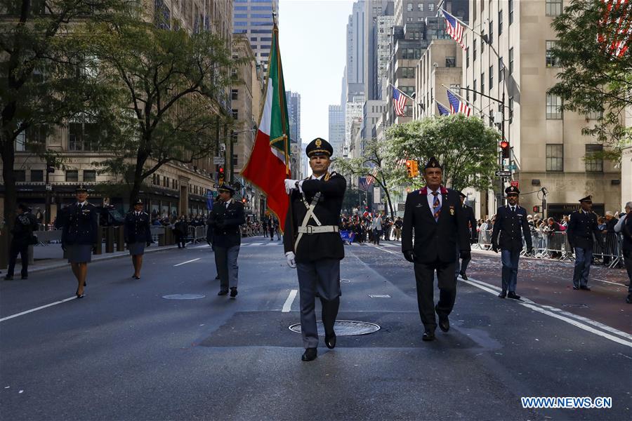 U.S.-NEW YORK-COLUMBUS DAY PARADE
