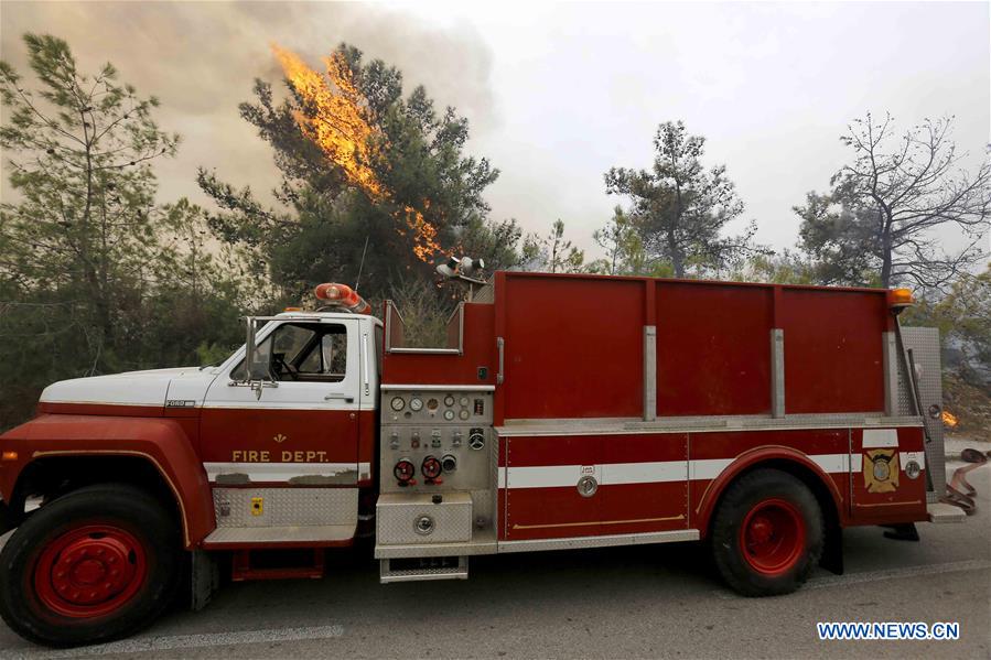 LEBANON-CHOUF-FIRE