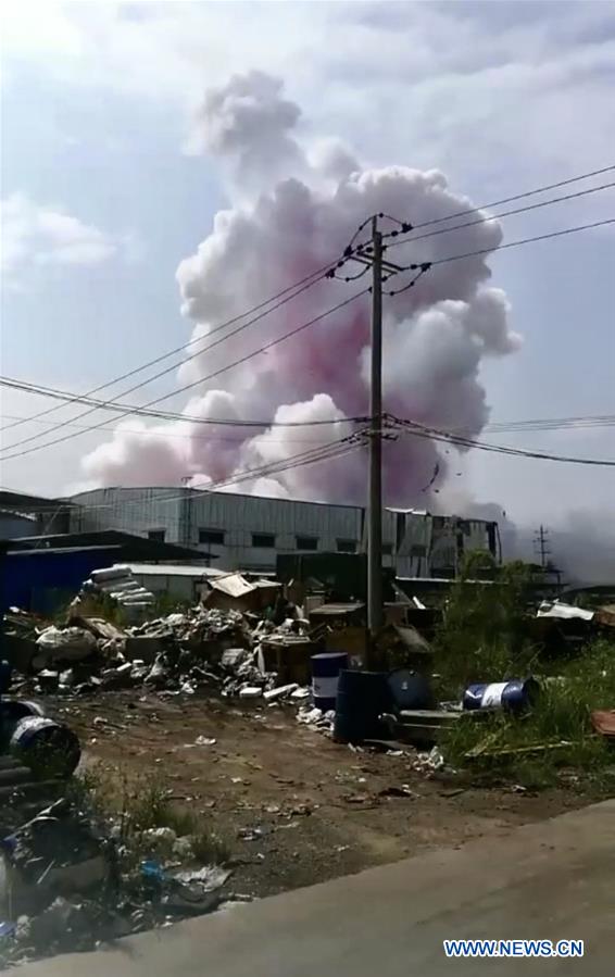 CHINA-GUANGXI-LUCHUAN-CHEMICAL PLANT-BLAST (CN)