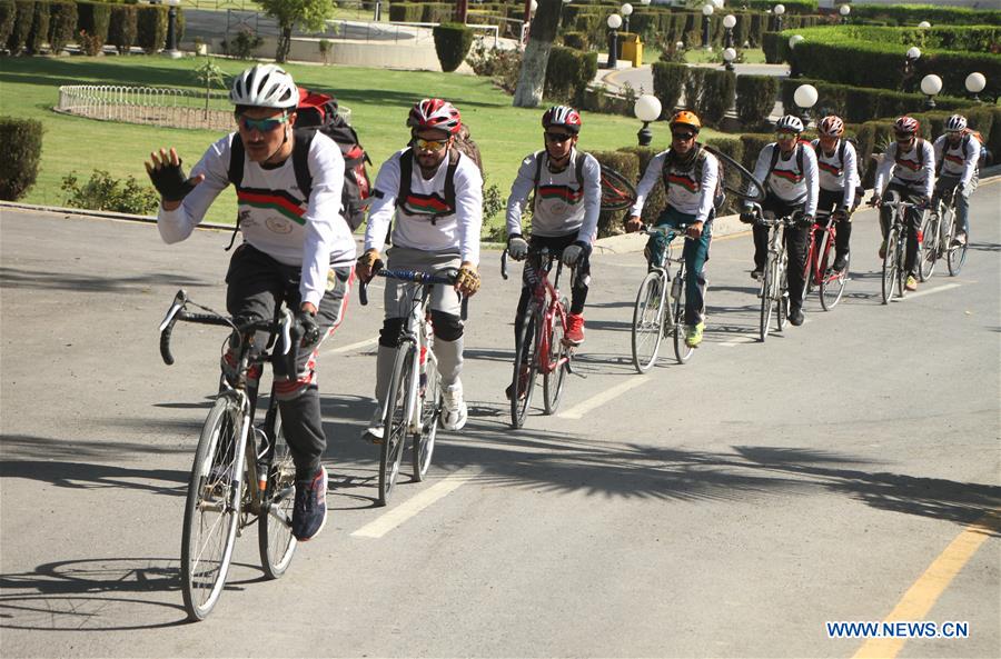 AFGHANISTAN-JALALABAD-BICYCLE EVENT-PEACE