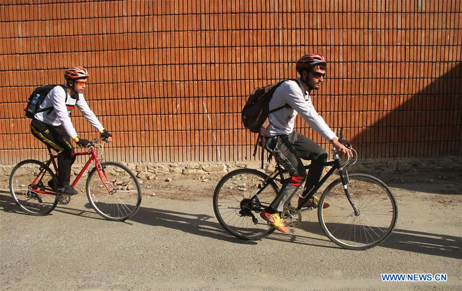 AFGHANISTAN-JALALABAD-BICYCLE EVENT-PEACE