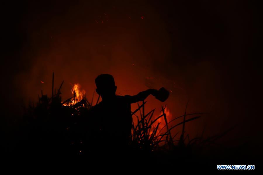 INDONESIA-PALEMBANG-PEATLAND FIRE