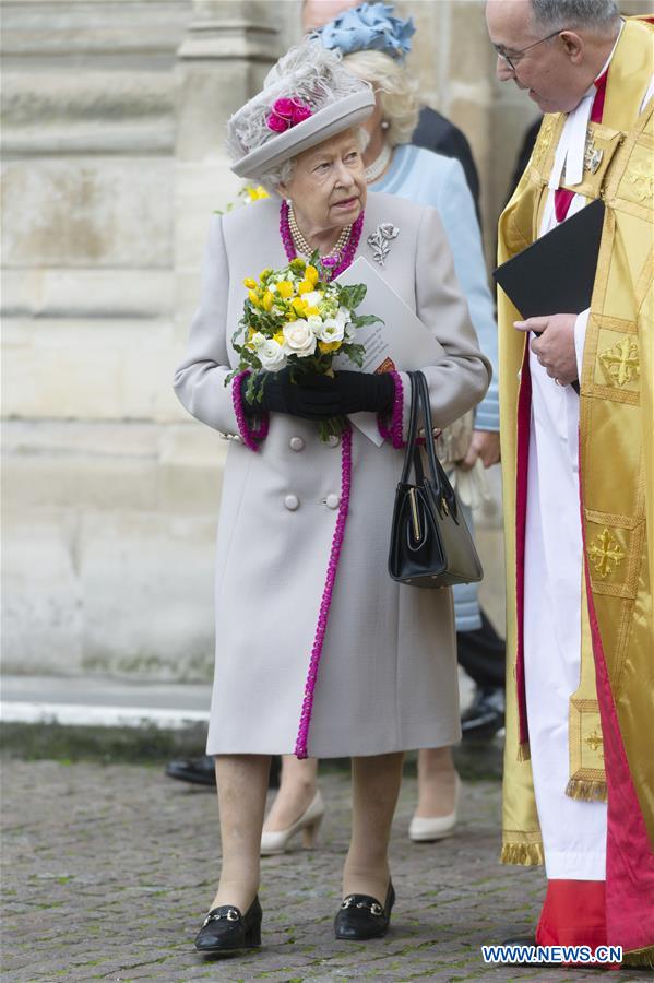 BRITAIN-LONDON-WESTMINSTER ABBEY-ANNIVERSARY-ROYAL