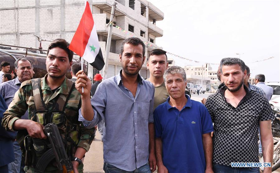 SYRIA-ALEPPO-AYN AL-ARAB-ARMY-ENTRY