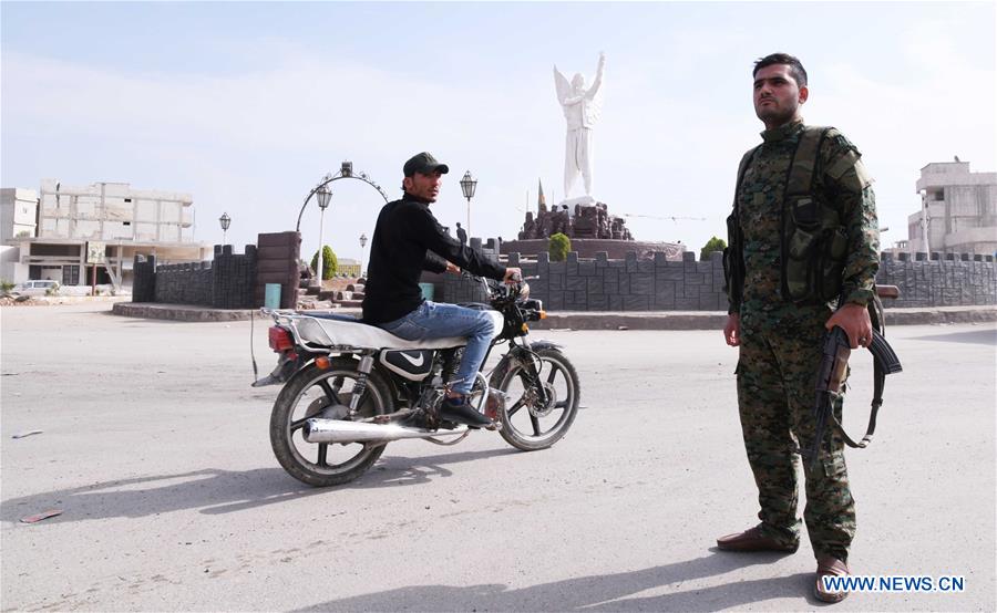 SYRIA-ALEPPO-AYN AL-ARAB-ARMY-ENTRY