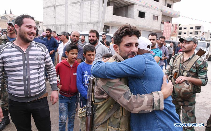 SYRIA-ALEPPO-AYN AL-ARAB-ARMY-ENTRY