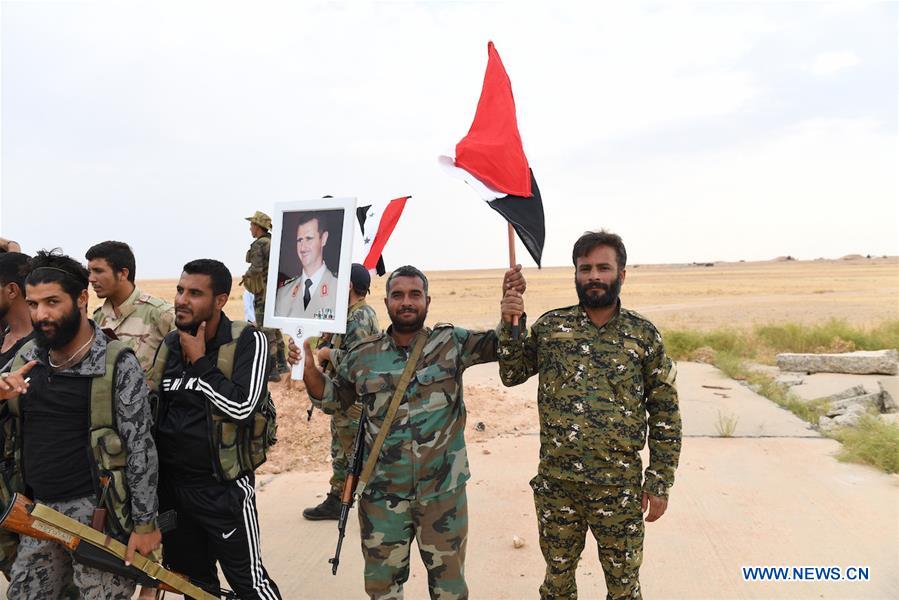 SYRIA-RAQQA-TABQA AIRBASE-SYRIAN ARMY