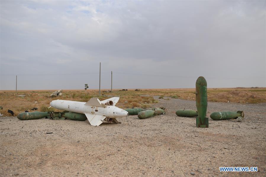 SYRIA-RAQQA-TABQA AIRBASE-SYRIAN ARMY