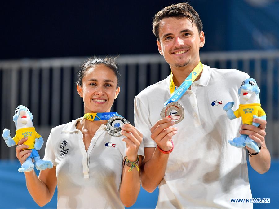(SP)QATAR-DOHA-WORLD BEACH GAMES-BEACH TENNIS