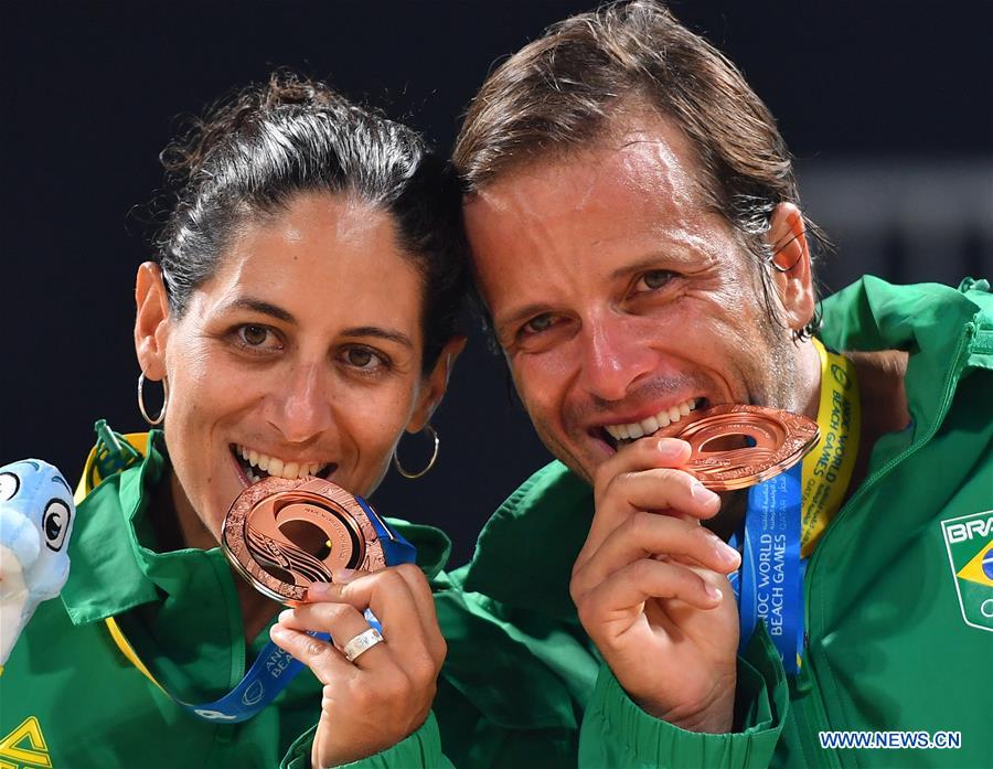 (SP)QATAR-DOHA-WORLD BEACH GAMES-BEACH TENNIS