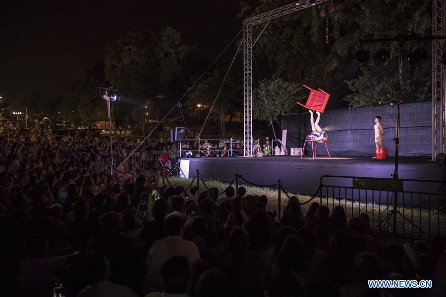 china hunan circus troupe performs acrobatics in modiin israel rednet