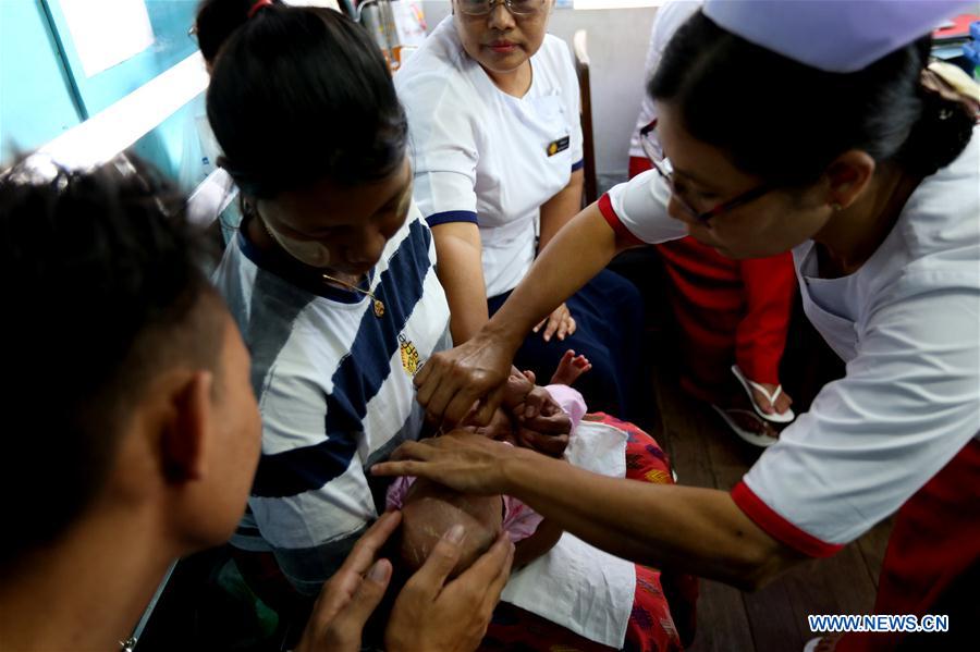 MYANMAR-YANGON-VACCINATION PROGRAM AGAINST POLIO