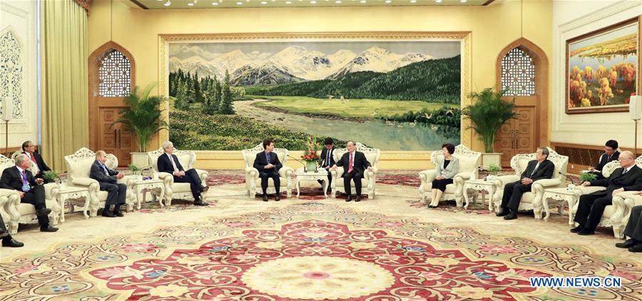 CHINA-BEIJING-WANG QISHAN-TSINGHUA UNIVERSITY-MEETING (CN)