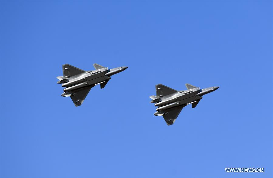 CHINA-JILIN-CHANGCHUN-J-20-Y-20-FLIGHT DEMONSTRATION (CN)