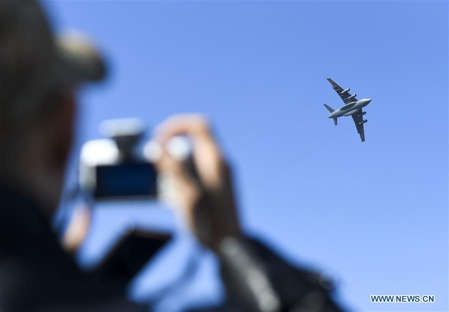 CHINA-JILIN-CHANGCHUN-J-20-Y-20-FLIGHT DEMONSTRATION (CN)