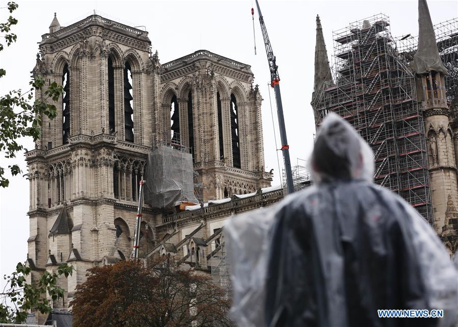 FRANCE-PARIS-NOTRE DAME CATHEDRAL-MILITANTS-SENTENCE