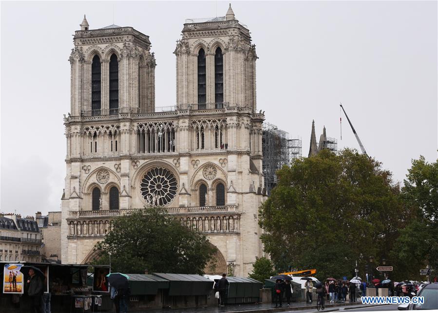 FRANCE-PARIS-NOTRE DAME CATHEDRAL-MILITANTS-SENTENCE