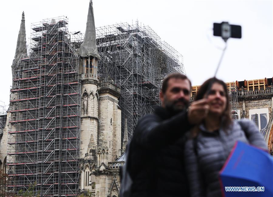 FRANCE-PARIS-NOTRE DAME CATHEDRAL-MILITANTS-SENTENCE