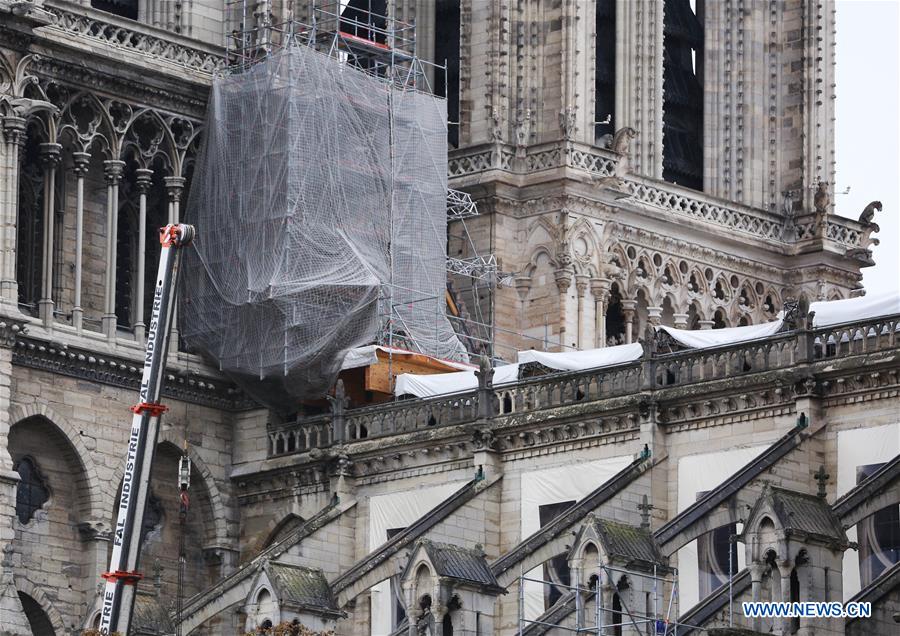 FRANCE-PARIS-NOTRE DAME CATHEDRAL-MILITANTS-SENTENCE