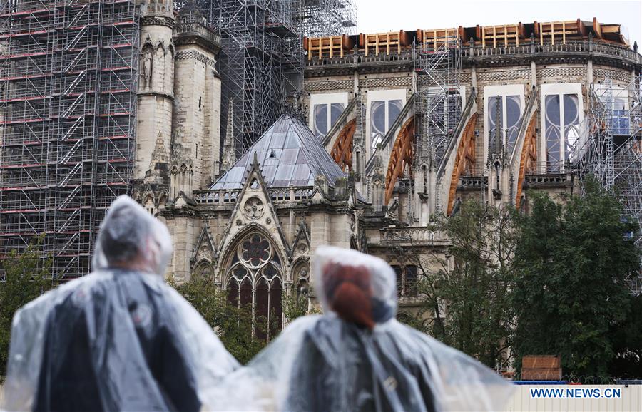 FRANCE-PARIS-NOTRE DAME CATHEDRAL-MILITANTS-SENTENCE