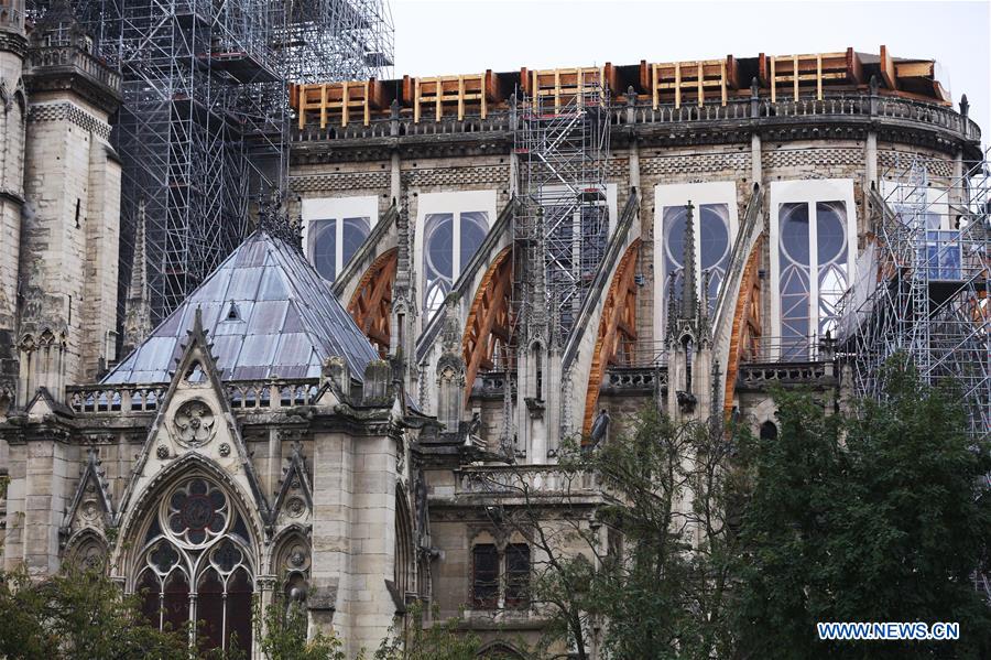 FRANCE-PARIS-NOTRE DAME CATHEDRAL-MILITANTS-SENTENCE