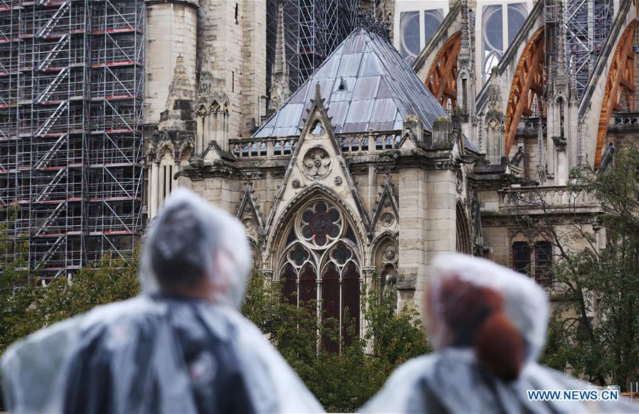 FRANCE-PARIS-NOTRE DAME CATHEDRAL-MILITANTS-SENTENCE